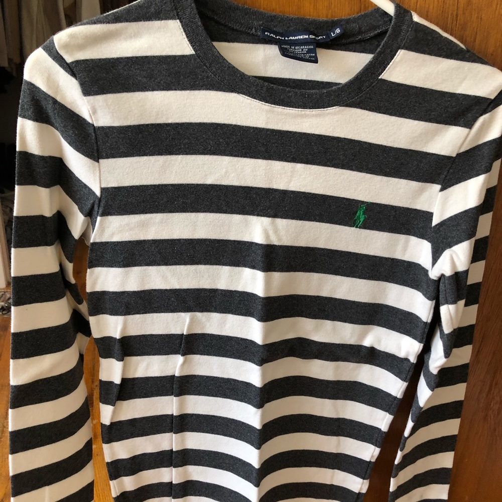 Long Sleeve Ralph Lauren Polo tee size L